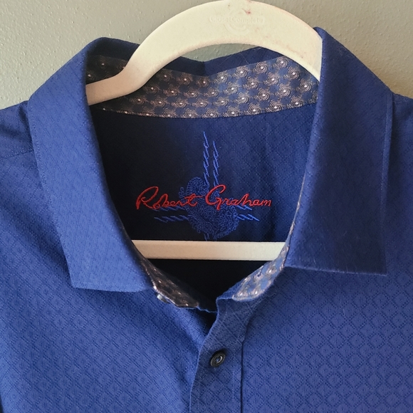 Robert Graham Button Down Shirt in Blue - Picture 3 of 5